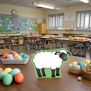 SHAPES ETC. Large Notepad - Sheep