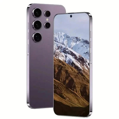 Black 5G Android 13 smartphone with 6.8-inch display, 48MP+108MP cameras, 6800mAh battery, 4GB RAM, 128GB storage, dual SIM.