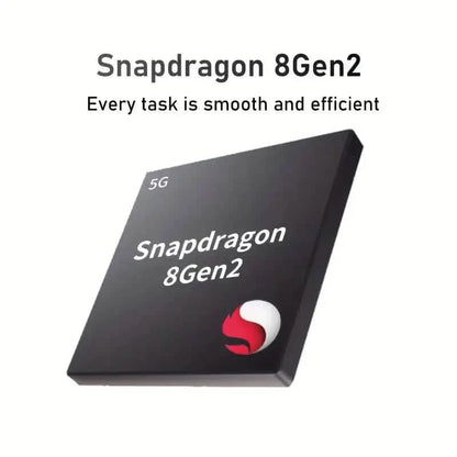 Black DailySale 5G Android 13 smartphone with 6.8-inch display, 48MP+108MP cameras, 6800mAh battery, 4GB RAM, 128GB storage, dual SIM