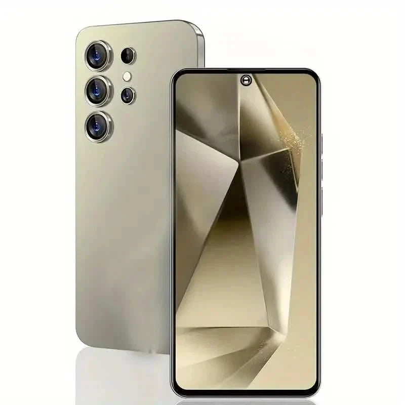 Black Android 13 5G smartphone with 6.8-inch display, dual SIM, 4GB RAM, 128GB storage, 48MP+108MP HD camera.