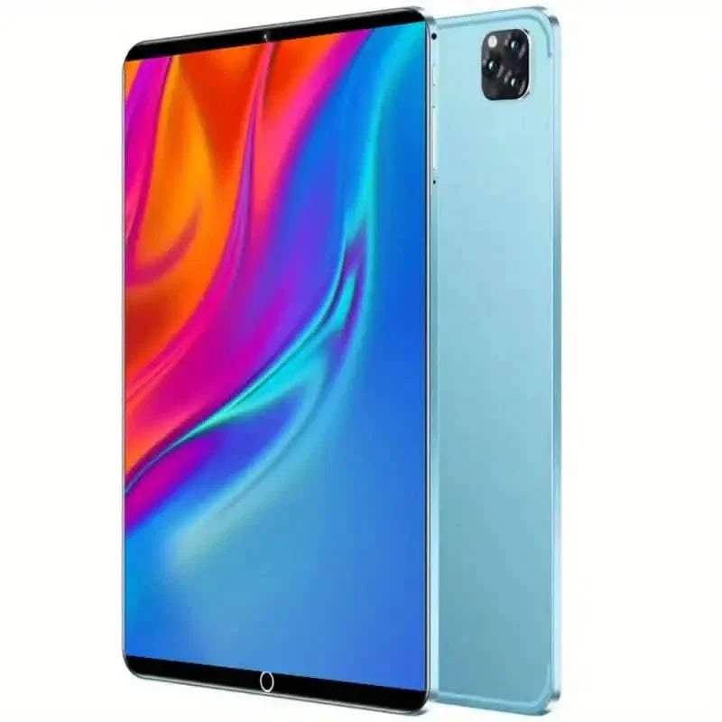 10.1-inch ultra-thin Android tablet with 512GB storage, dual cameras, fast charging, and 12-hour battery life.
