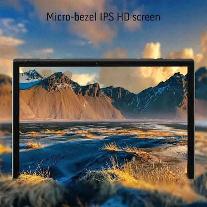 10-inch Android 12 tablet by DailySale with 32GB storage, 4GB RAM, front and back cameras, and sleek screen display.