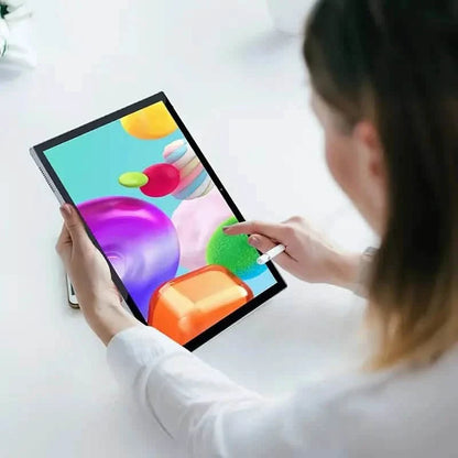 Android 14 10-inch tablet by DailySale with 2GB+4GB RAM, 32GB ROM, and 1TB expandable storage, shown from a front view.
