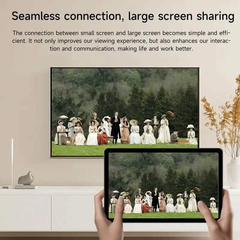 Android 14 Tablet 10.1-inch with 12GB RAM, 128GB ROM, keyboard, and mouse, designed for productivity and entertainment.