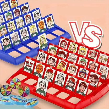 DailySale Who I Am guessing board game, desktop educational toy for kids, fun and interactive toy for learning and entertainment.