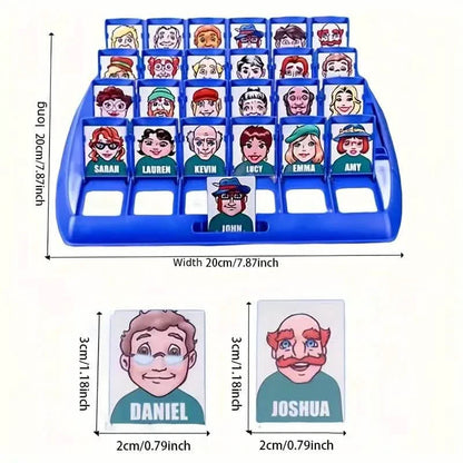 Educational guessing board game by DailySale featuring colorful desktop toys and engaging activities for kids and families.