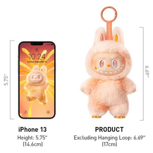 POPMART Labubu THE MONSTERS Big into Energy Series Vinyl Plush Pendant - TrendDora