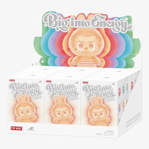 POPMART Labubu THE MONSTERS Big into Energy Series Vinyl Plush Pendant - TrendDora