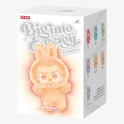 POPMART Labubu THE MONSTERS Big into Energy Series Vinyl Plush Pendant - TrendDora