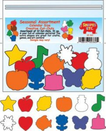 SHAPES ETC. Small Cut-Out Activity Set