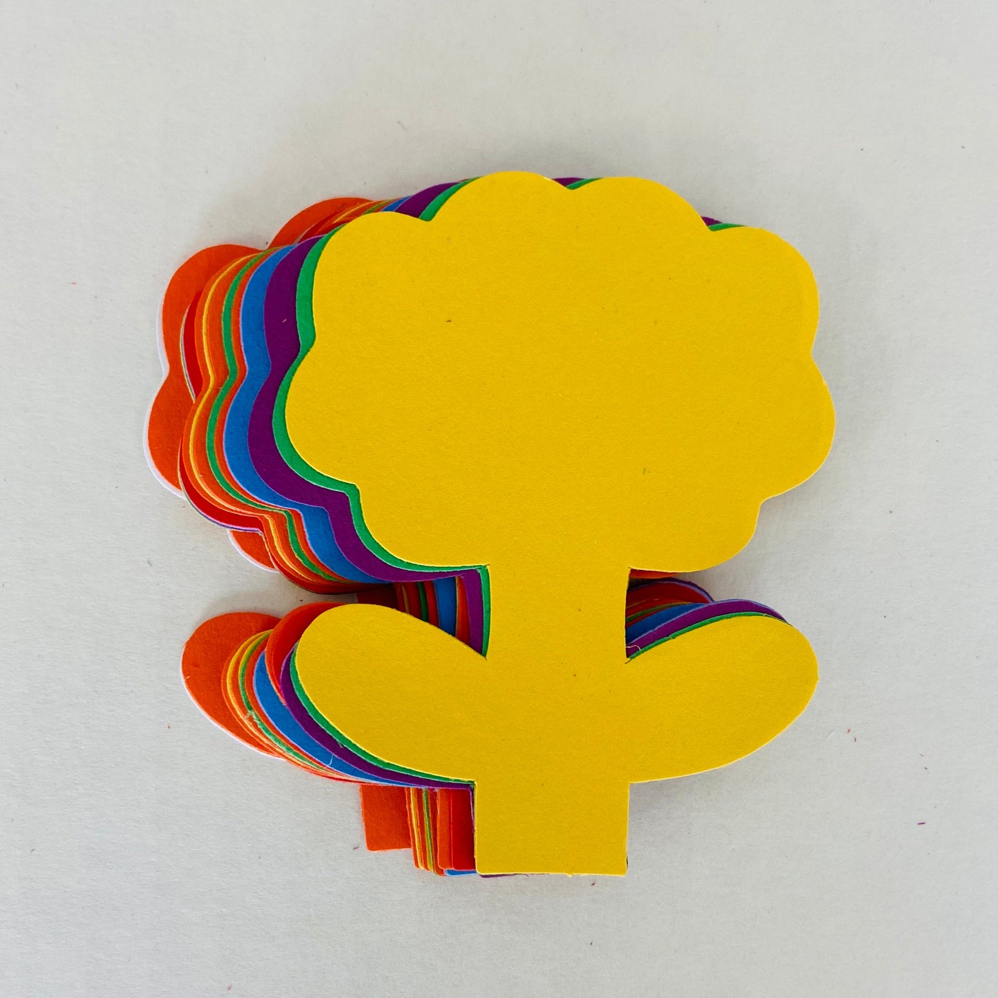 SHAPES ETC. Small Assorted Cut-Out - Flower