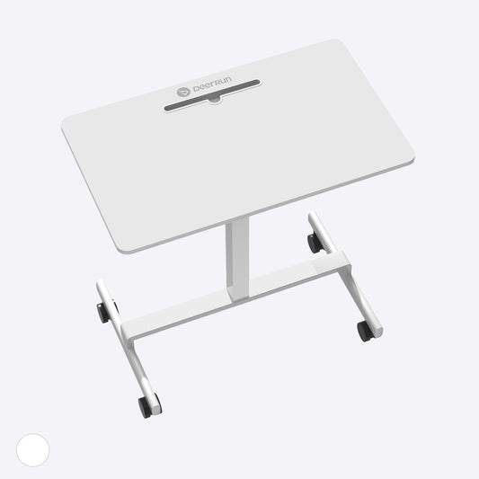 DeerRun® Adjustable Standing Desk for Treadmills, 31.5 inches long, 18.9 inches wide, with rolling laptop surface and large workspace