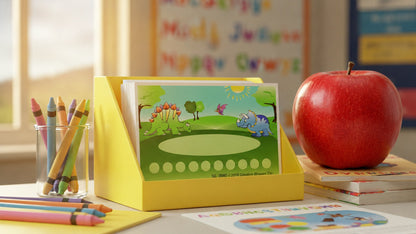 SHAPES ETC. Incentive Punch Cards - Dinosaur