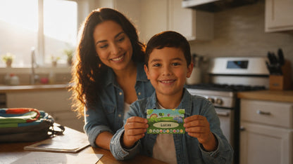 SHAPES ETC. Incentive Punch Cards - Dinosaur