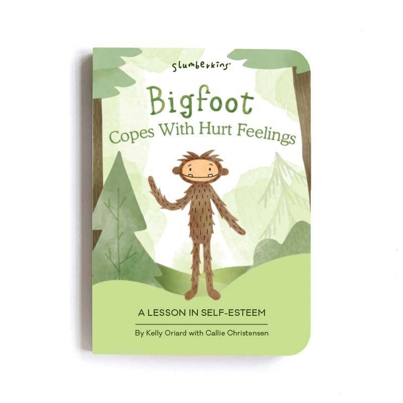 Slumberkins Book - Bigfoot Copes With Hurt Feelings: Lesson Self Esteem
