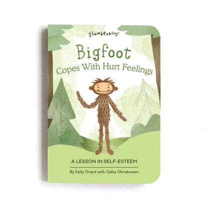Slumberkins Book - Bigfoot Copes With Hurt Feelings: Lesson Self Esteem