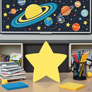 SHAPES ETC. Sticky Shape Notepad - Star