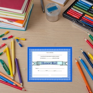 SHAPES ETC. Recognition Certificate - Honor Roll Certificate