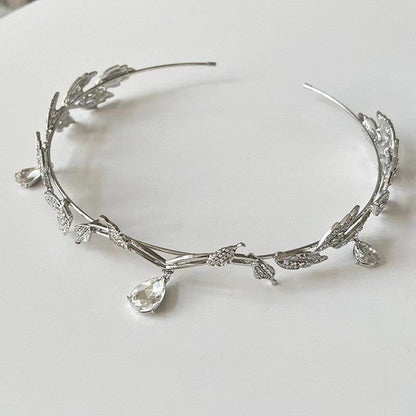 Elegance‌ Crystal Teardrop Hair Jewelry Forehead Accent (MAC335)