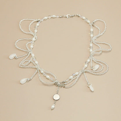 Elegance‌ Crystal Teardrop Hair Jewelry Forehead Accent (MAC335)
