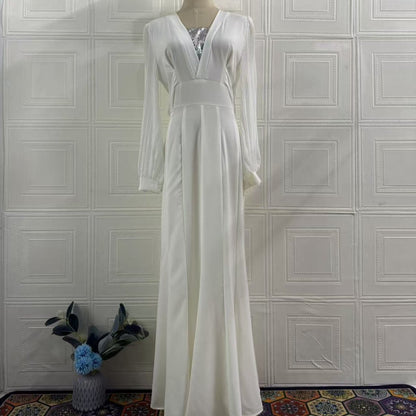 Elegant Empire Waist Formal Dress(MS340)