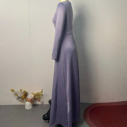 Elegant Long Sleeve Modest Gown(MS297)