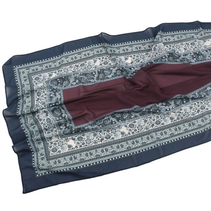Elegant Printed Chiffon Hijab Scarf Bohemian Style Breathable Sun Protection Wrap (MH136)
