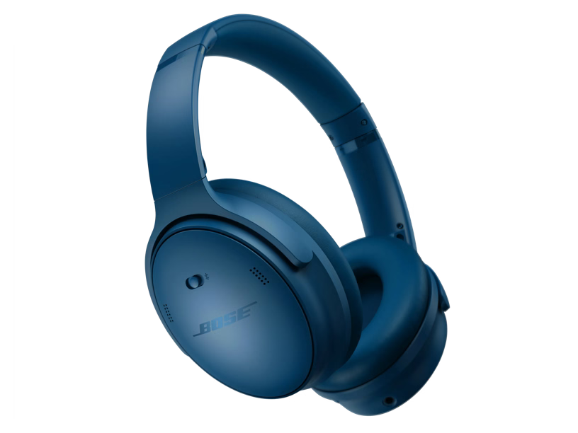 Black hard case for Bose QuietComfort headphones by Enforce Records, with a sleek, protective design shown in the image.