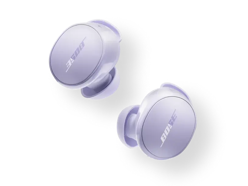 Brand new black Bose QuietComfort Earbuds by Enforce Records, wireless in-ear headphones with noise cancellation.