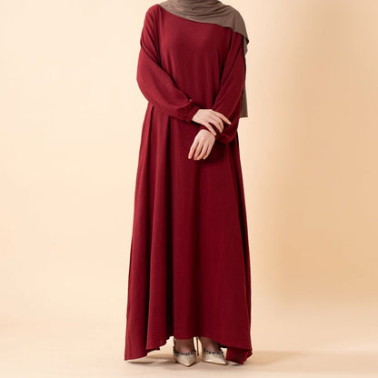 Essential Flow Crepe Maxi Dress with Pockets (MA385)