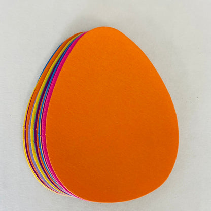 SHAPES ETC. Egg Assorted Color Creative Cut-Outs- 3”