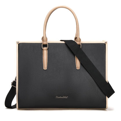 Montana West Laptop Tote Bag for Women 15.6 Inch Waterproof Leather Computer Bags Business Office Work Briefcase