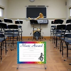SHAPES ETC. Recognition Certificate - Music Award