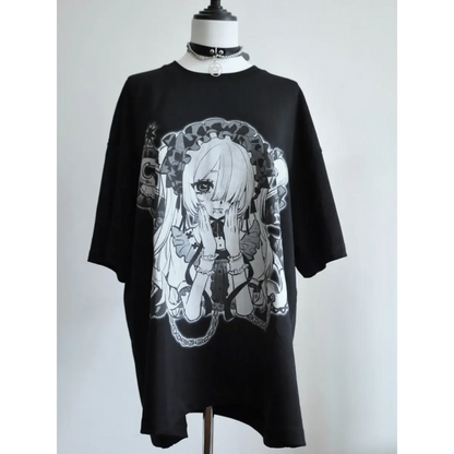 Harajuku Fairy Graphic T-Shirt