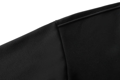 Fleece-Lined Hooded Maxi Sweatshirt Dress | Thick Winter Loungewear Dress(MS181)