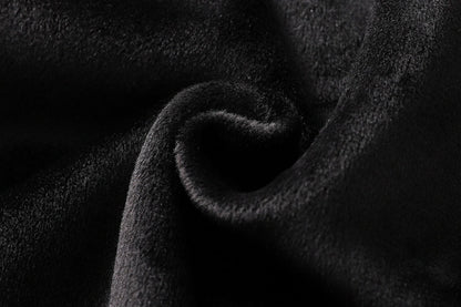 Fleece-Lined Hooded Maxi Sweatshirt Dress | Thick Winter Loungewear Dress(MS181)