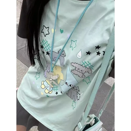 Graphic Print Casual T-Shirt