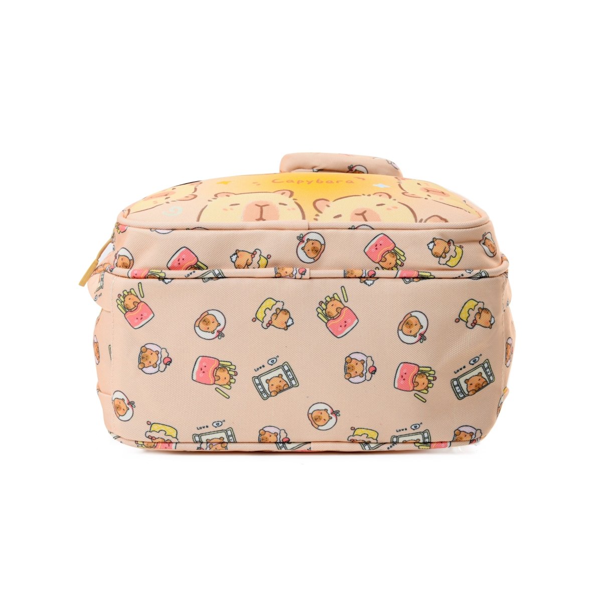 Happy Capybara Kids School Backpack