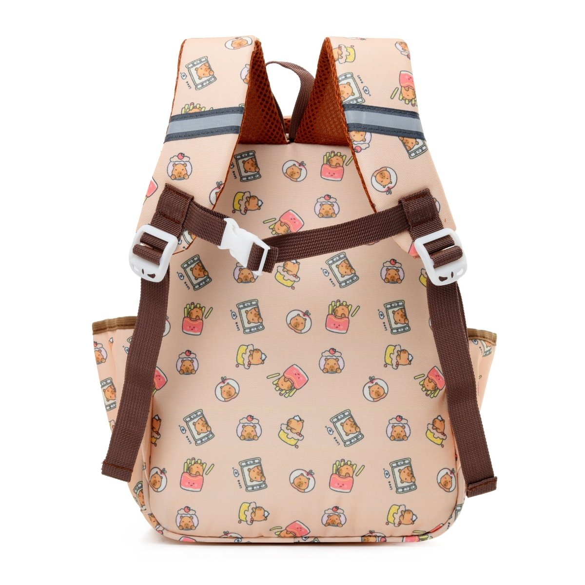 Happy Capybara Kids School Backpack