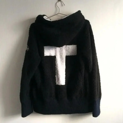Harajuku Grunge Skull Zip Hoodie