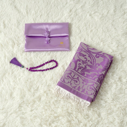 Haute Eco-Friendly New Prayer Mat and Tasbeeh Set(MR068)