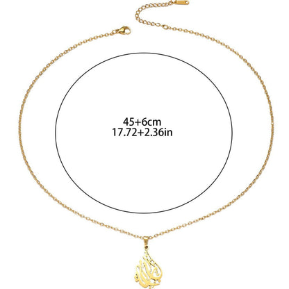 High-end Titanium Steel Clavicle Necklace(MAC226)(WITH GIFT BOX)