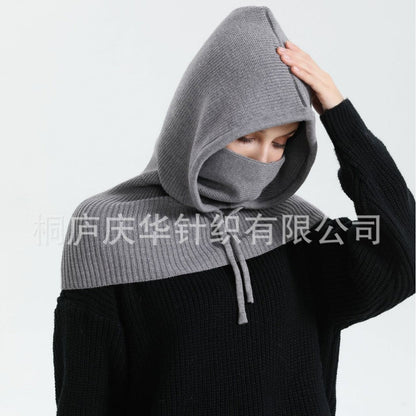 Hooded Balaclava with Shoulder Cape(MAC376)