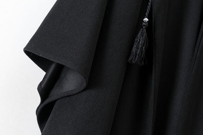 Hooded Cape Coat(MS208)