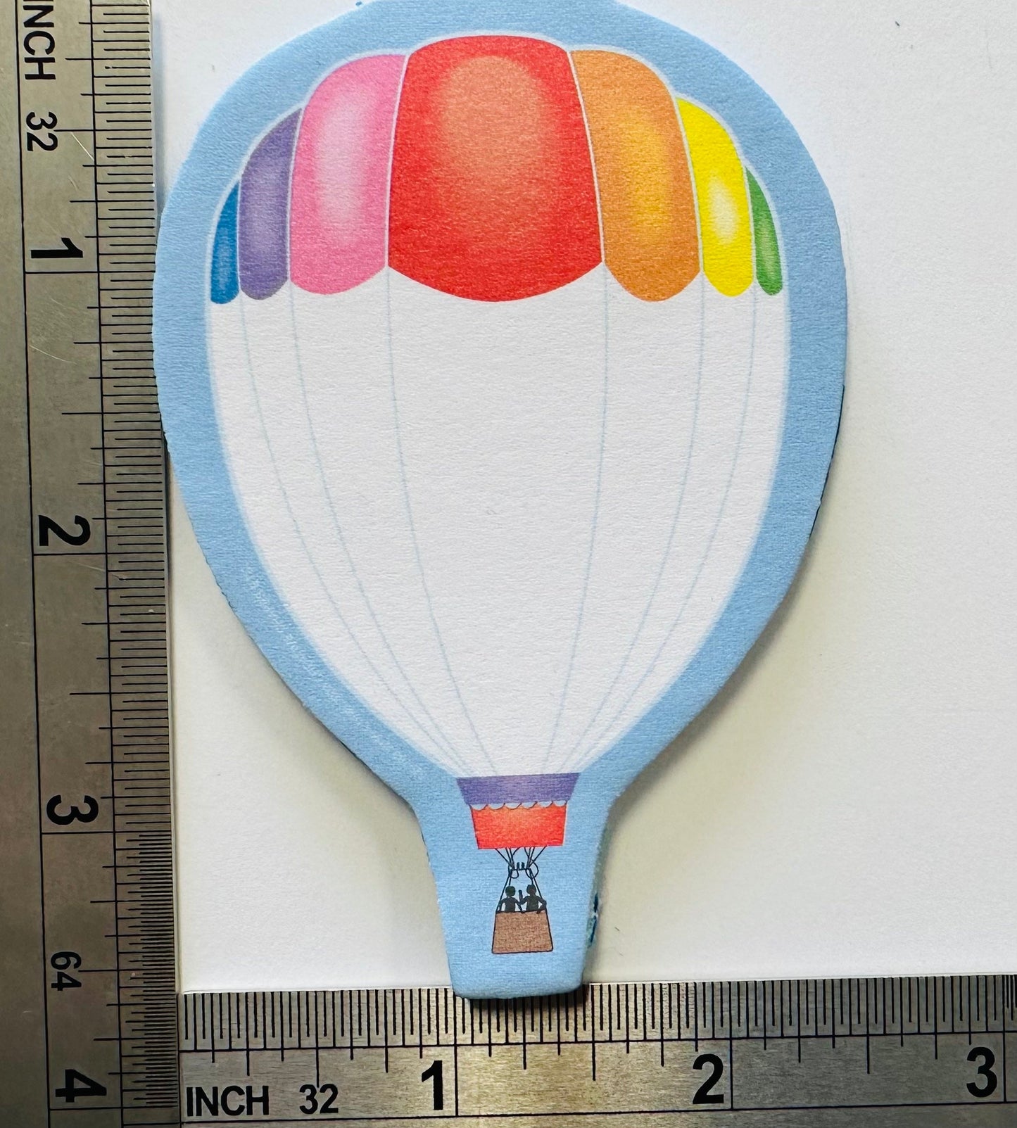 SHAPES ETC. Mini Notepad - Hot Air Balloon