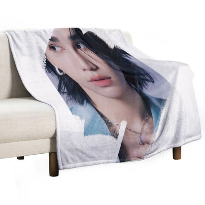 HYYCCUE Jeff Satur Saturdayss Favourite Boy BL series compact throw blanket featuring Thai star actor and Asian-inspired design.