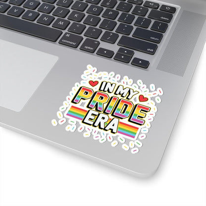 In My Pride Era Vinyl Sticker: Rainbow LGBTQ+ Laptop Decal