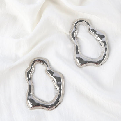 Irregular Metal Hijab Ring(MAC365)