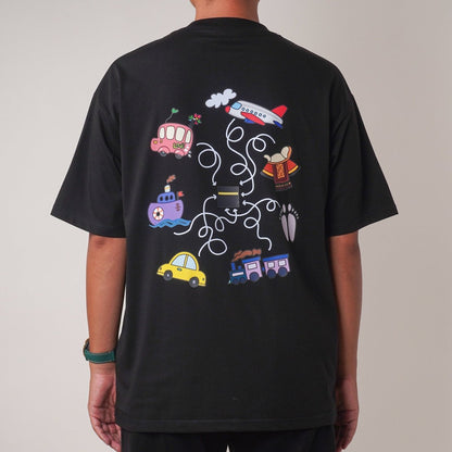 Islamic Style Artistic Design Short Sleeve T-Shirt Collection (MS182)