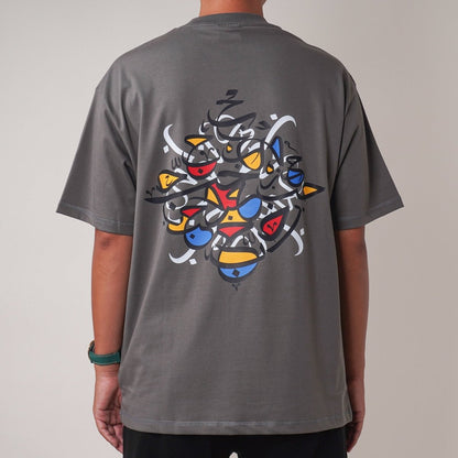 Islamic Style Artistic Design Short Sleeve T-Shirt Collection (MS182)